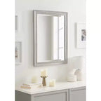 Specchio da parete rettangolare per bagno Kate e Laurel Dalphia