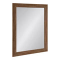 Kate and Laurel Travon Rectangle Bathroom Wall Mirror