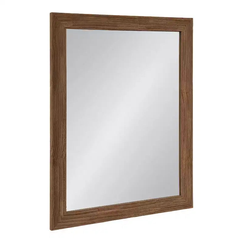 Kate and Laurel Travon Rectangle Bathroom Wall Mirror