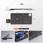 Sedia da ufficio ergonomica Newtral - MAGICH003+LAPD - Nera