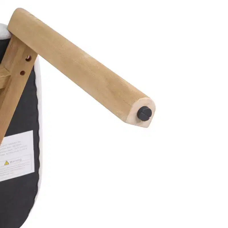 Christopher Knight Home Elias Sedie da Pranzo Scandinave Moderne in Legno di Gomma con Sedile Imbottito