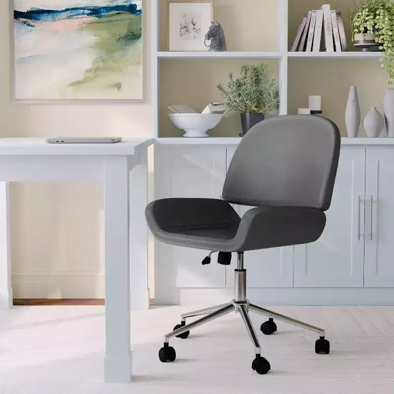 Sedia da ufficio imbottita Tyla di Martha Stewart