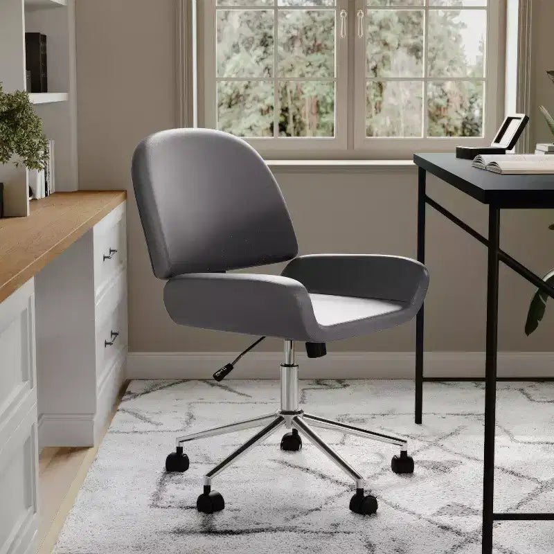 Sedia da ufficio imbottita Tyla di Martha Stewart