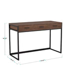 Scrivania Martha Stewart Ollie per ufficio con 3 cassetti