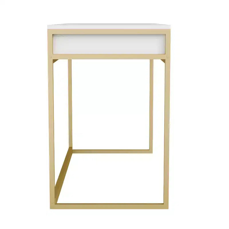 Scrivania Martha Stewart Ollie per ufficio con 3 cassetti
