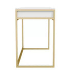 Scrivania Martha Stewart Ollie per ufficio con 3 cassetti