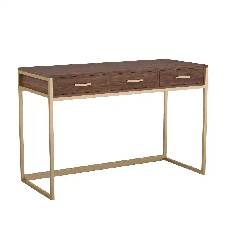 Scrivania Martha Stewart Ollie per ufficio con 3 cassetti