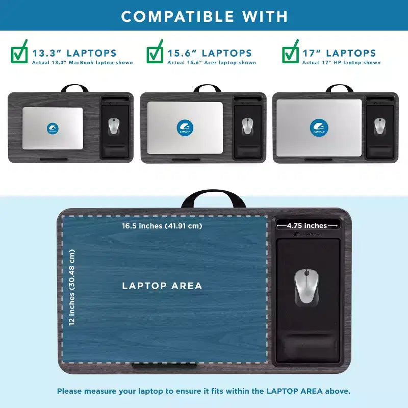 LAPGEAR Elevation Pro 17 Lap Desk