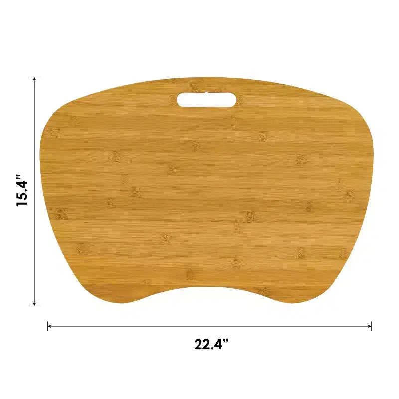 LAPGEAR Tavolino da letto in bambù