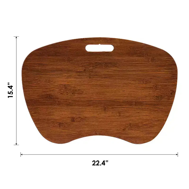 LAPGEAR Tavolino da letto in bambù