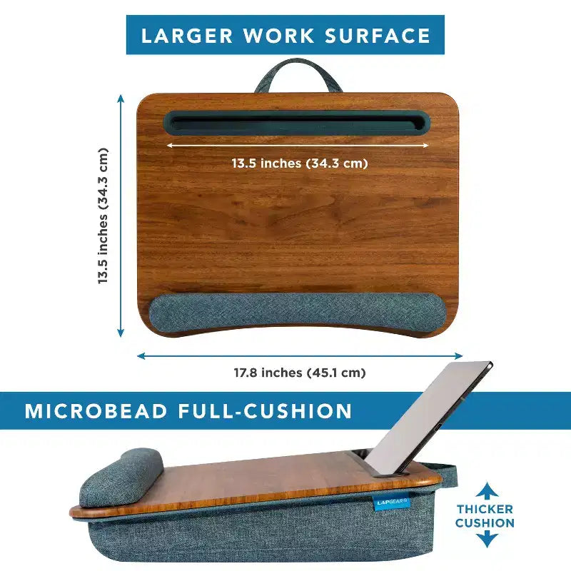 Tavolo portatile da letto per laptop LAPGEAR