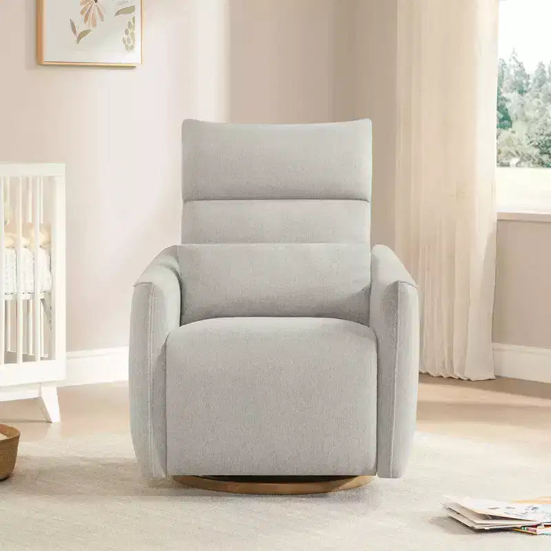 Spruce & Spring Poltrona reclinabile girevole elettrica doppio motore con cuscino lombare per cameretta