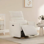 Spruce & Spring Poltrona reclinabile girevole elettrica doppio motore con cuscino lombare per cameretta