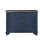 Okak Mobile Buffet 40 pollici, Madia con 2 Ante e Piano in Legno, Mobile Contenitore per Soggiorno, Sala da Pranzo, Cucina