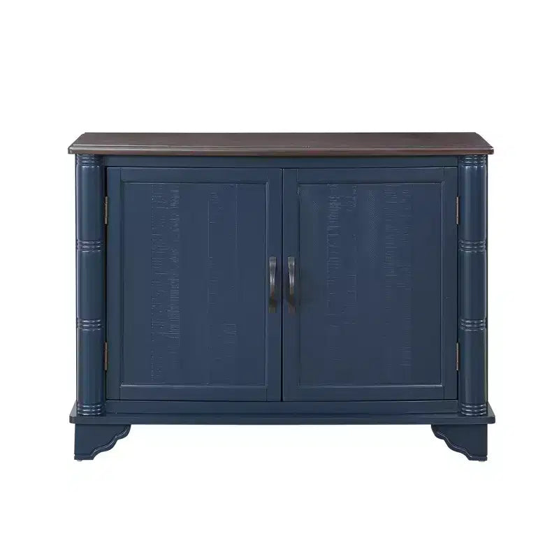 Okak Mobile Buffet 40 pollici, Madia con 2 Ante e Piano in Legno, Mobile Contenitore per Soggiorno, Sala da Pranzo, Cucina
