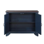 Okak Mobile Buffet 40 pollici, Madia con 2 Ante e Piano in Legno, Mobile Contenitore per Soggiorno, Sala da Pranzo, Cucina