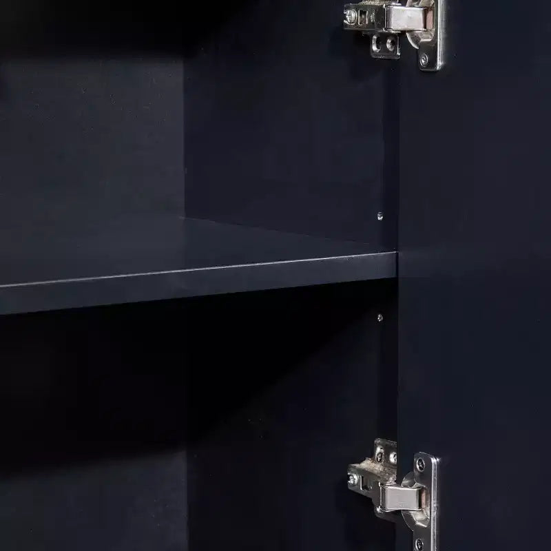 Okak Credenza Elegante, Mobile Buffet con 4 Ante e 4 Ripiani, Mobile Contenitore per Soggiorno, Sala da Pranzo, Cucina