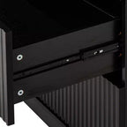 Okak 72in Modern Tall Storage Cabinet, mobile contenitore con 2 ante e 4 cassetti, armadio per soggiorno, corridoio, cucina