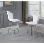 Chintaly Imports, Sgabello da bancone girevole contemporaneo Design con schienale