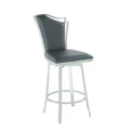 Chintaly Imports, Sgabello da bancone girevole contemporaneo Design con schienale