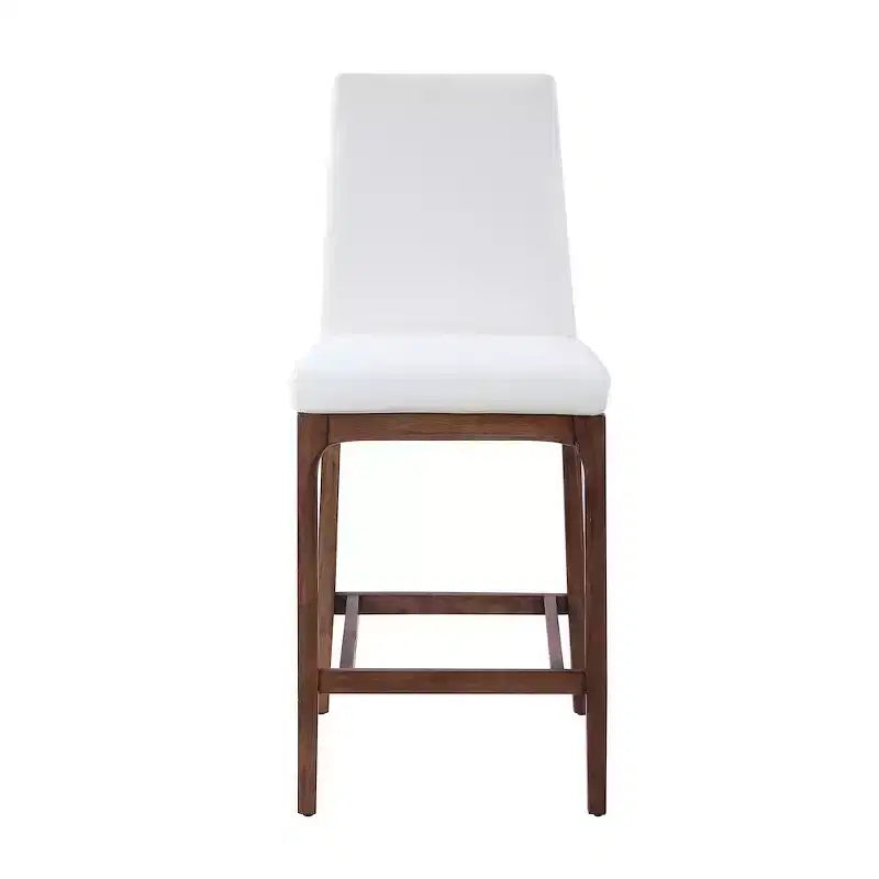 Chintaly Imports, Sgabello da bancone moderno, Base in legno massello