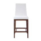 Chintaly Imports, Sgabello da bancone moderno, Base in legno massello