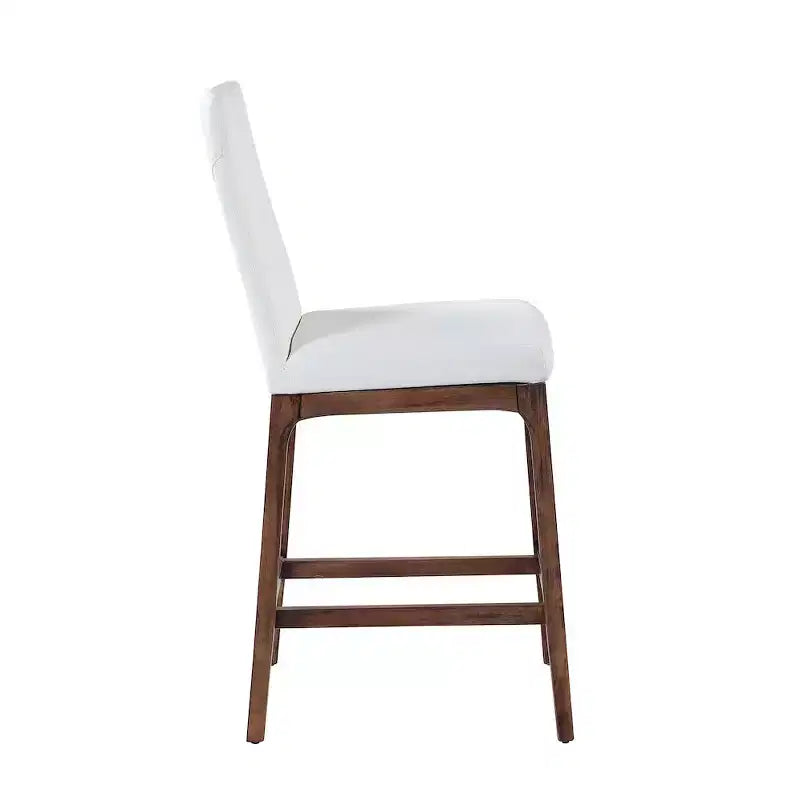 Chintaly Imports, Sgabello da bancone moderno, Base in legno massello