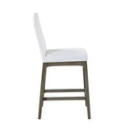 Chintaly Imports, Sgabello da bancone moderno, Base in legno massello