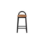 Meridian Furniture, Sgabello Calvin in ecopelle color Cognac