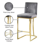 Meridian Furniture, Sgabello Heidi in velluto