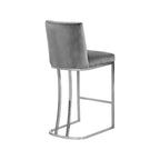 Meridian Furniture, Sgabello Heidi in velluto