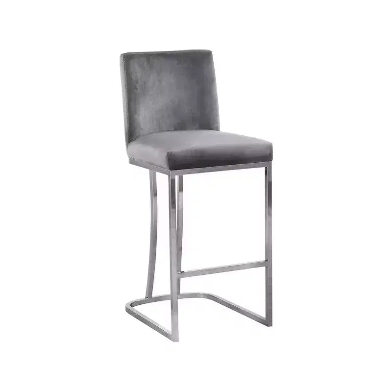 Meridian Furniture,Heidi Velvet Stool