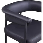Meridian Furniture, Sgabello da bancone Malin in tessuto Bouclé, set da 2