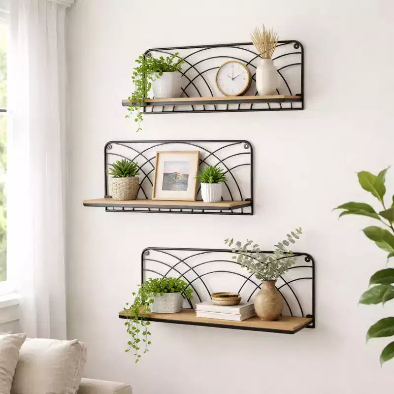 Vaso in ceramica con supporto in legno - Vaso decorativo per piante da interno ed esterno, arredamento moderno per casa e giardino - 8 nero
