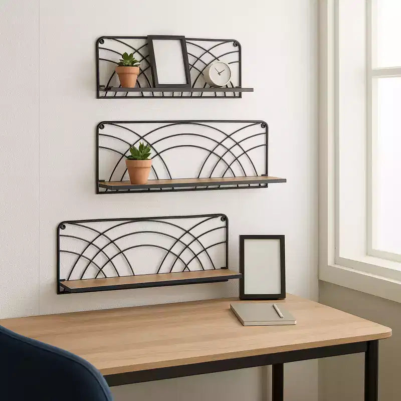 Vaso in ceramica con supporto in legno - Vaso decorativo per piante da interno ed esterno, arredamento moderno per casa e giardino - 8 nero