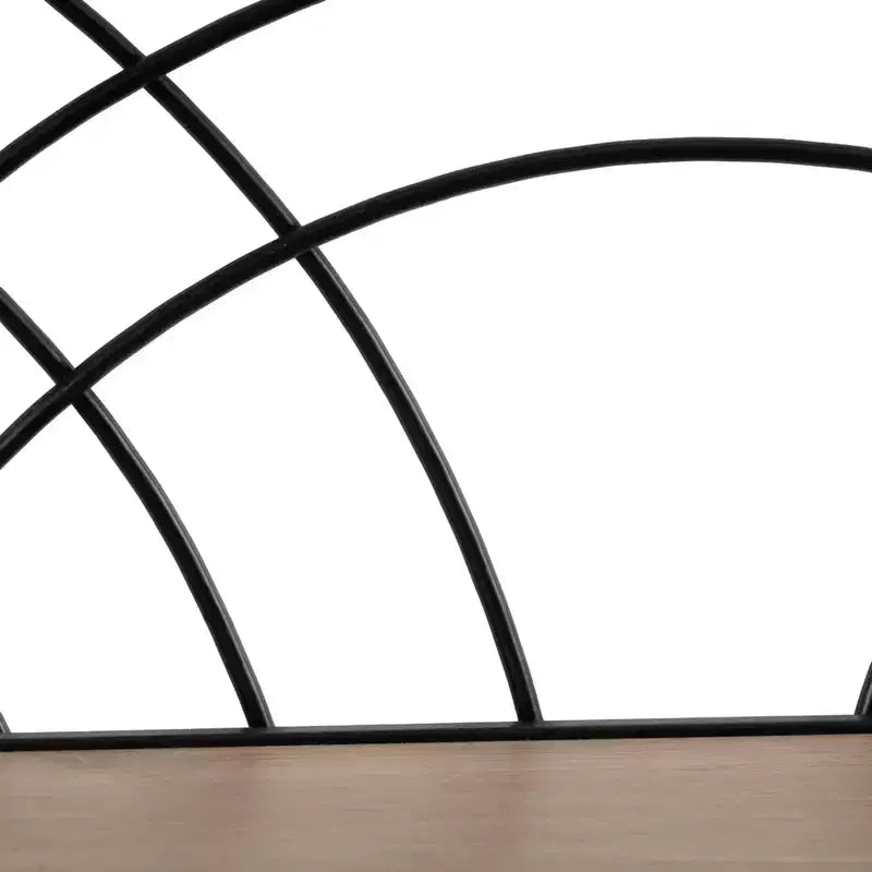 Vaso in ceramica con supporto in legno - Vaso decorativo per piante da interno ed esterno, arredamento moderno per casa e giardino - 8 nero