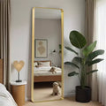 MAYEERTY Full Body Rectangle Corner Mirror for Living Room Bedroom