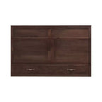 Letto a scomparsa Keloyid Haimyy Queen con struttura in legno massiccio, caricatore integrato e cassetto robusto
