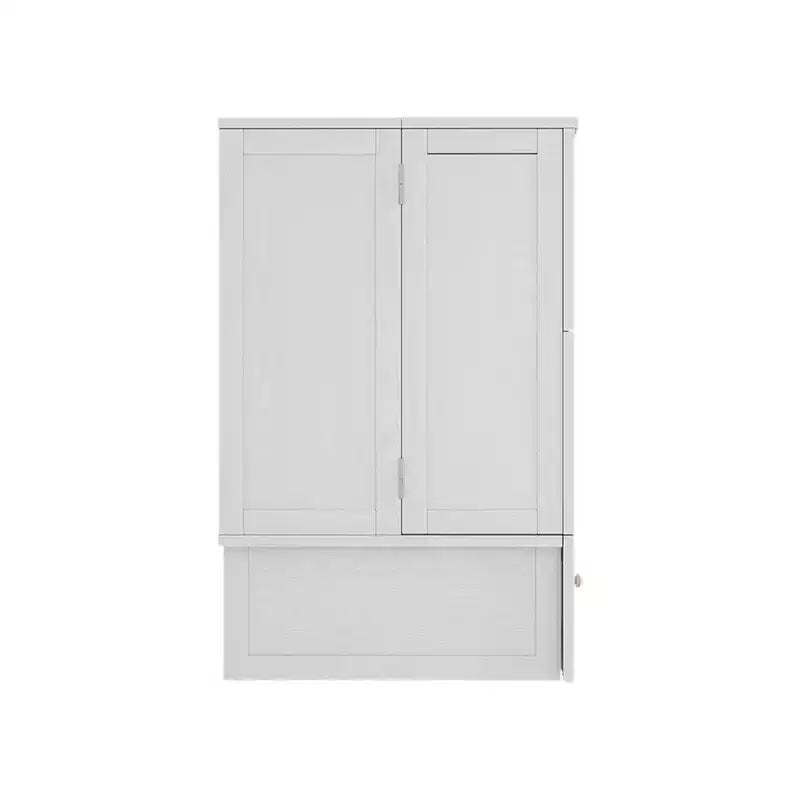 Letto a scomparsa Keloyid Haimyy Queen con struttura in legno massiccio, caricatore integrato e cassetto robusto