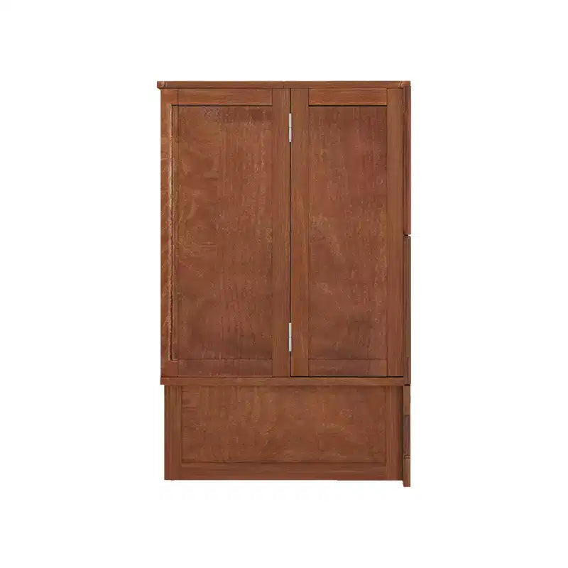 Letto a scomparsa Keloyid Haimyy Queen con struttura in legno massiccio, caricatore integrato e cassetto robusto