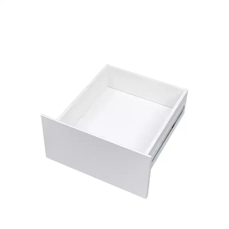 Dispensa AndMakers in legno bianco da 40 cm con cassetti