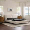 Purple Premium Smart Base with Adjustable Height Legs, App Control, Anti-Snore and One-Touch Presets, Charcoal