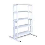 Chintaly Imports,32 Convertible Bookshelf And Dining Table