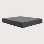 Purple Flat Foundation Low Profile 5 Bed Base with Steel Frame, 2000 lbs Weight Capacity and 14 Slats & Zip-On Cover, Gray