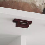 Mobiletto da bagno Famapy moderno minimalista a doppia anta con contenitore girevole, organizzatore per il trucco per bagno e spogliatoio
