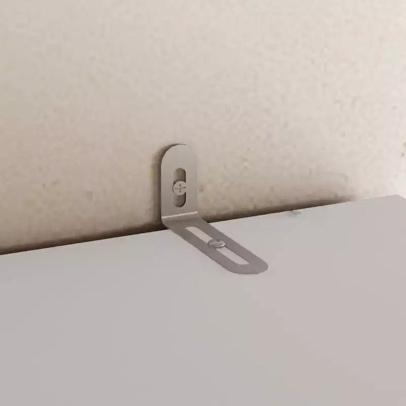 Mobiletto da bagno Famapy moderno minimalista a doppia anta con contenitore girevole, organizzatore per il trucco per bagno e spogliatoio