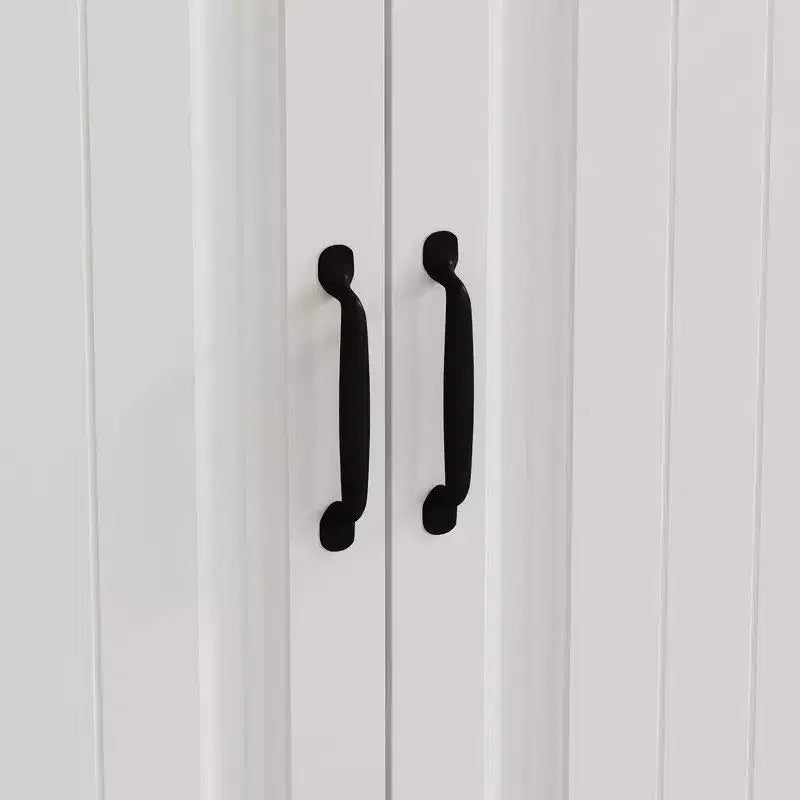 Mobiletto da bagno Famapy moderno minimalista a doppia anta con contenitore girevole, organizzatore per il trucco per bagno e spogliatoio