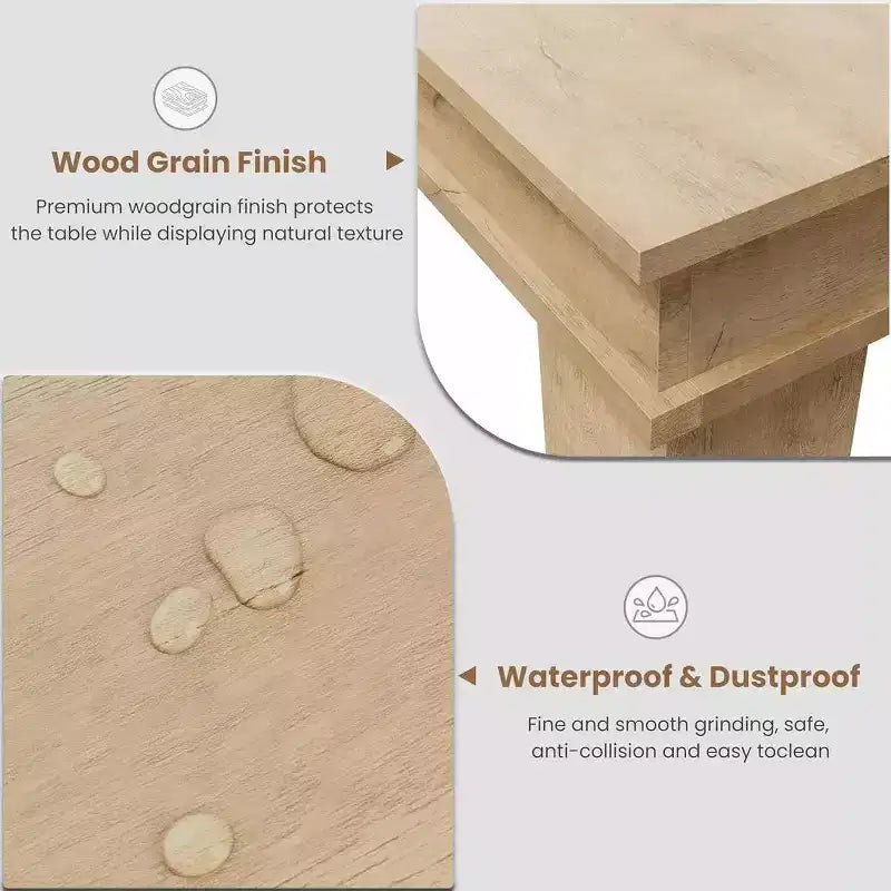 Tavolo da pranzo per 6-8 persone, tavolo da pranzo rettangolare in stile rustico da 180 cm, tavolo da pranzo rustico in legno per soggiorno, ristorante