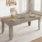 Tavolo da pranzo per 6-8 persone, tavolo da pranzo rettangolare in stile rustico da 180 cm, tavolo da pranzo rustico in legno per soggiorno, ristorante
