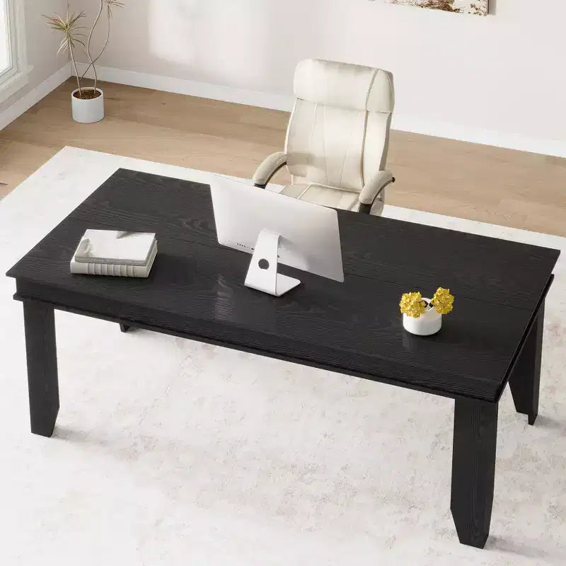 Tavolo da pranzo per 6-8 persone, tavolo da pranzo rettangolare in stile rustico da 180 cm, tavolo da pranzo rustico in legno per soggiorno, ristorante